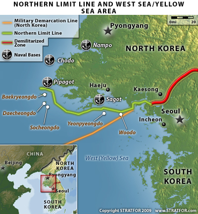 The Maritime Boundary Between North South Korea In The