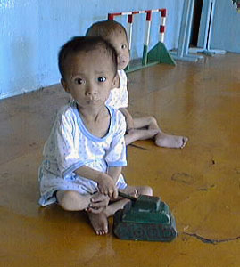 Children from a nursery in Wonsan. (Photo: Erich Weingartner)