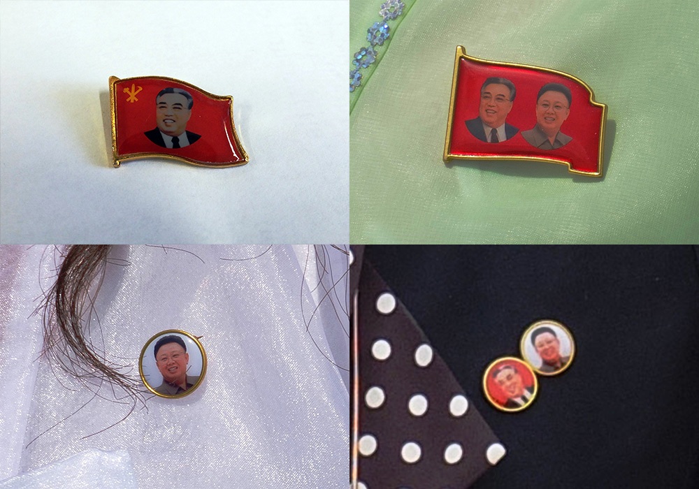 Variations of the New Leader Badges in 2012 (Photo: Rudiger Frank)
