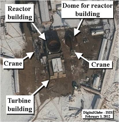 The ELWR Construction Site at Yongbyon (February 3. 2012)
