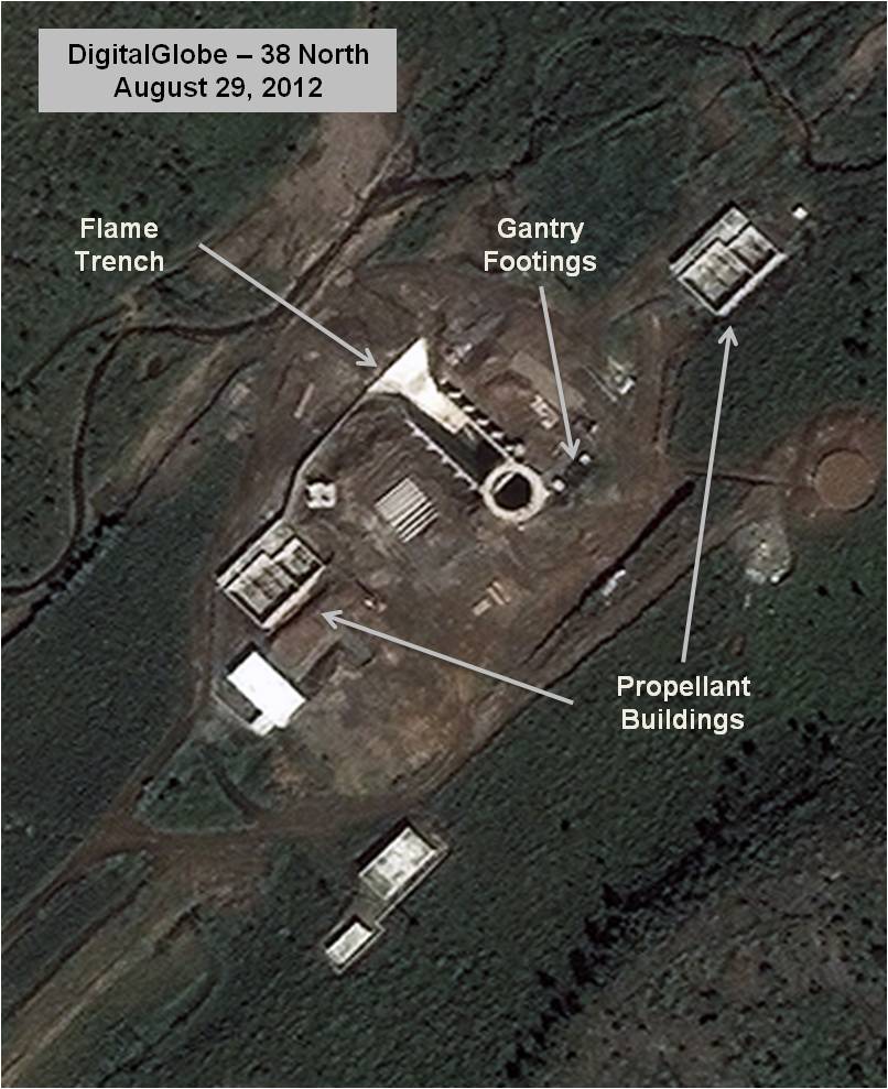 Construction Halted at New North Korean Missile Launch Pad; Old Site Refurbished in Preparation for Future Launches