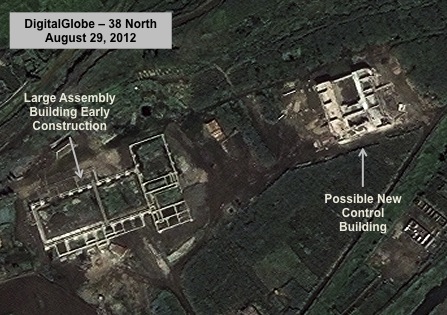 Figure 3. Construction at the New Assembly Building Area (Image © 2012 DigitalGlobe, Inc.)