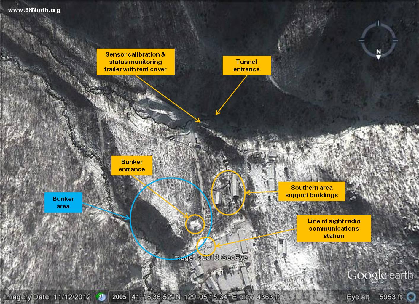 After Kim Jong Un Orders a Nuclear Test: Possible Key Installations and Equipment Identified at North Korea’s Punggye-ri Nuclear Test Facility