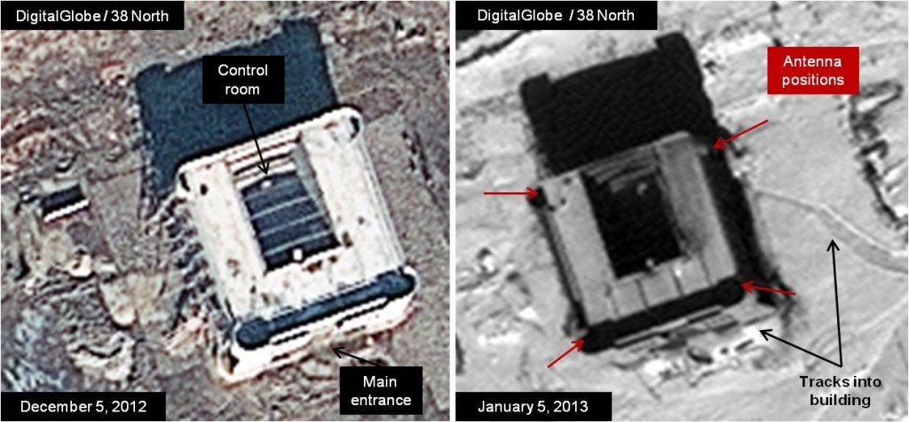 Figure 4. Control building under construction at Tonghae.