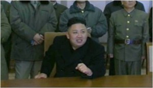 Kim Jong Un at the Sohae Space Center, on December 14, 2012