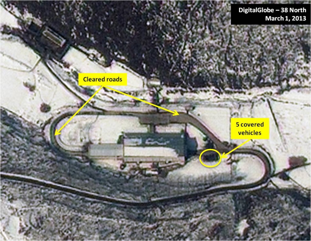 Tonghae Satellite Launching Ground: Assembly Building. Figure 4. Old assembly building at Tonghae in March.
