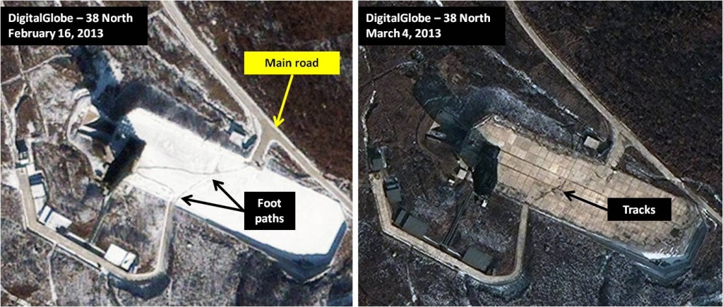 Figure 6. Launch pad at Sohae.