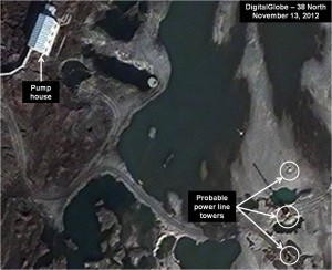 Figure 8. Possible tower for large power lines. Yongbyon ELWR