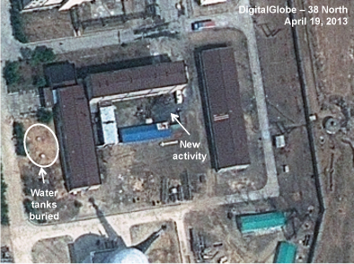 Yongbyon 041913 - Spent Fuel Storage Facility