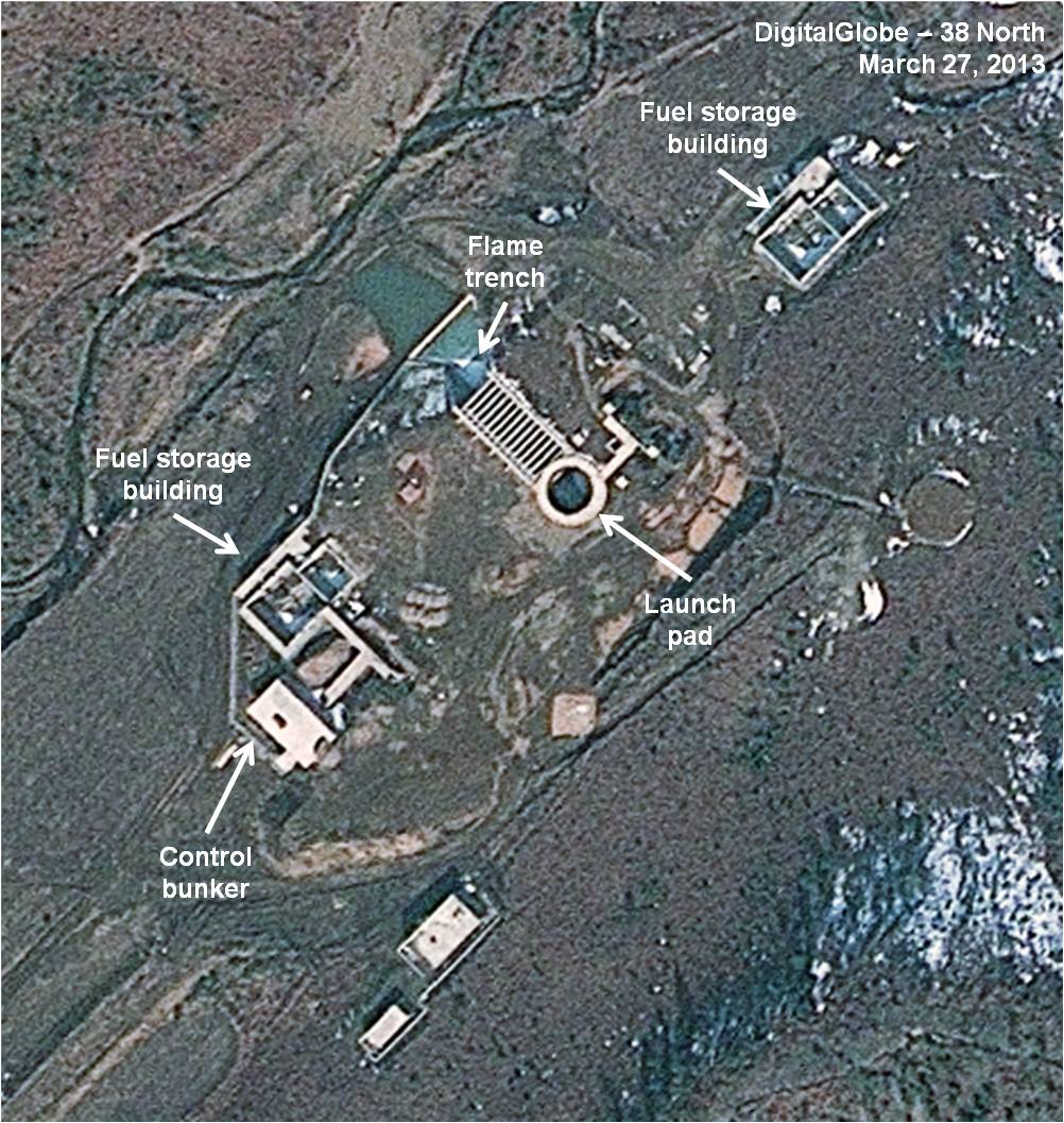 Figure 2. No activity seen at the rocket engine test stand at Sohae.