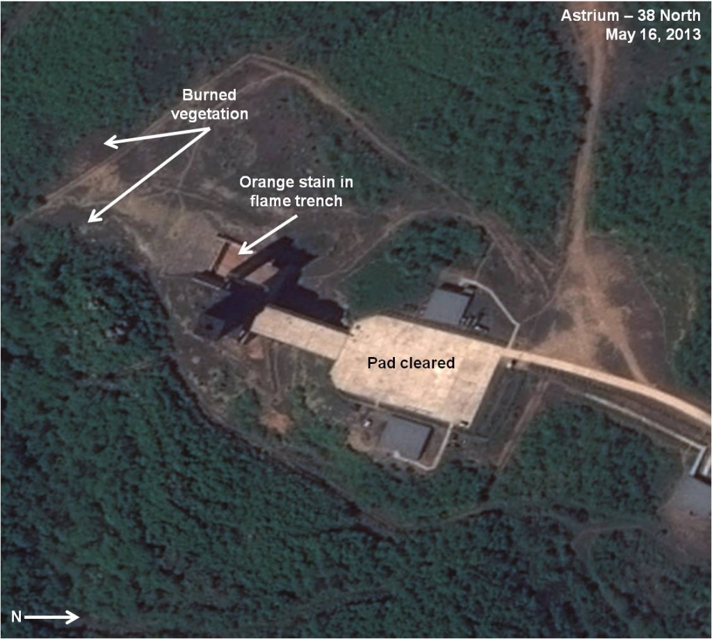 Figure 4. Sohae rocket engine test stand.