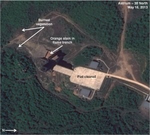 Figure 4. Sohae rocket engine test stand.