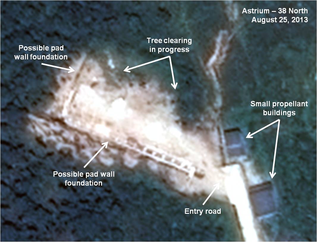 Major Construction at the Sohae Rocket Test Site