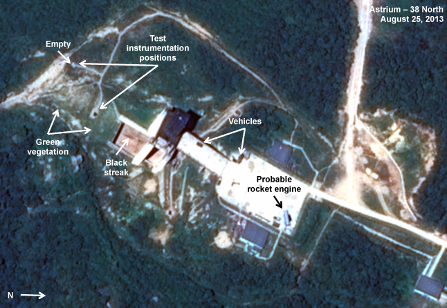 Probable Rocket Engine Test Conducted at Sohae