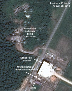 Figure 4. New construction project near rail terminal.