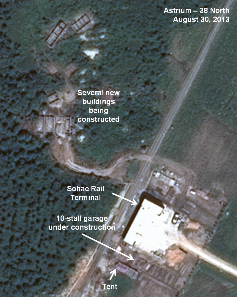 Figure 4. New construction project near rail terminal.
