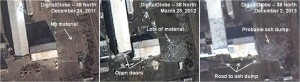 Figure 6. Material seen at nearby dumping area.