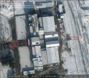 Figure 7. Buildings before new construction.