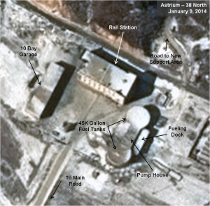 Figure 6. New Facility Construction near Sohae Rail Station.