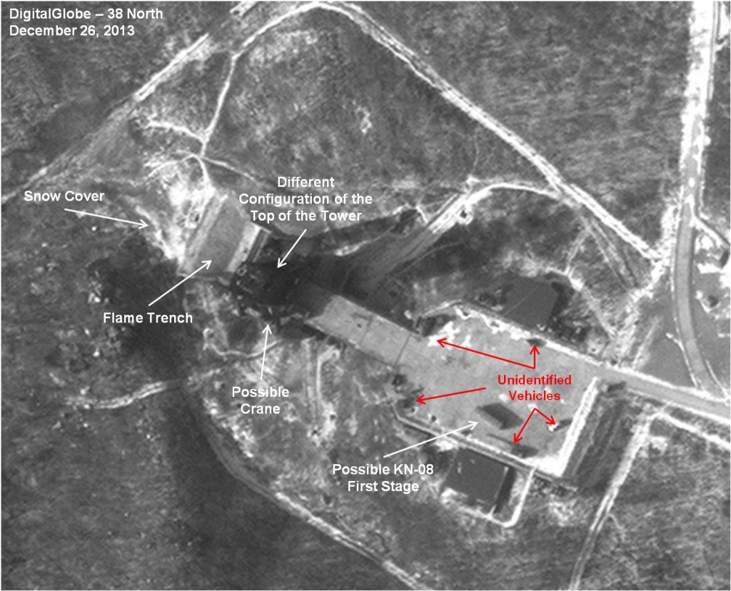 Figure 8. Preparations for a Possible Rocket Engine Test.