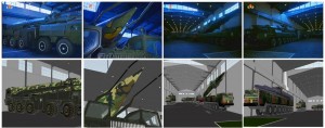 Figure 3: Comparison of Stills with the Virtual Model