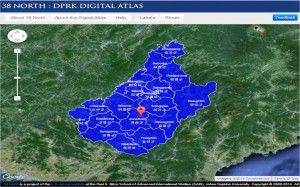 Image: 38 North: DPRK Digital Atlas.