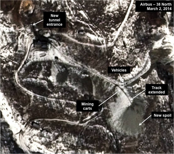 Figure 1. Excavation continues at the West Portal.