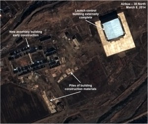 Figure 4. Renewed construction activities at Tonghae.