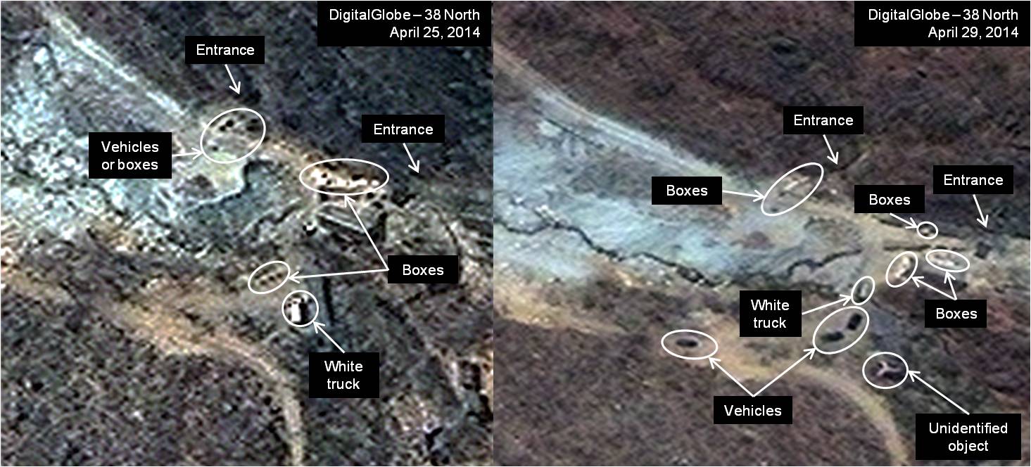 North Korea’s Punggye-ri Nuclear Test Site: April 29 Update