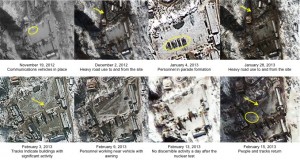 Figure 3. Activity at Punggye-ri before and after the 2013 nuclear test.
