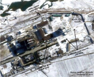 Figure 5. Snow Melt and Clearing at the Operating 5 MWe Reactor.