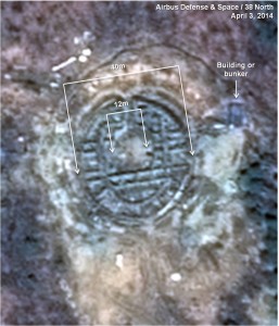 Figure 7. New unidentified structure being built.