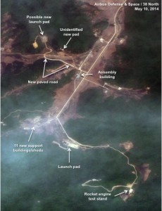 Figure 1. Overview of the Sohae Satellite Launching Station (“Tongchang-ri”) as of May 10, 2014.
