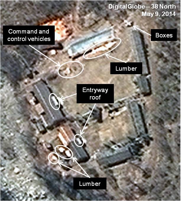 Figure 4. Activity continues at the Main Support Area.