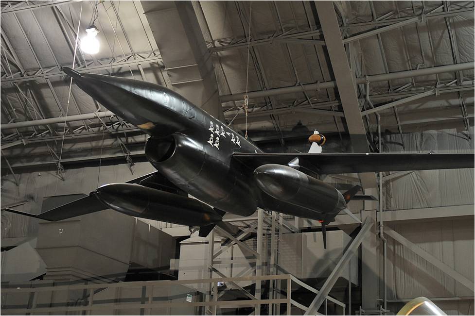 A Teledyne-Ryan AQM-34Q in the Southeast Asia War Gallery at the National Museum of the US Air Force. (Photo: US Air Force)
