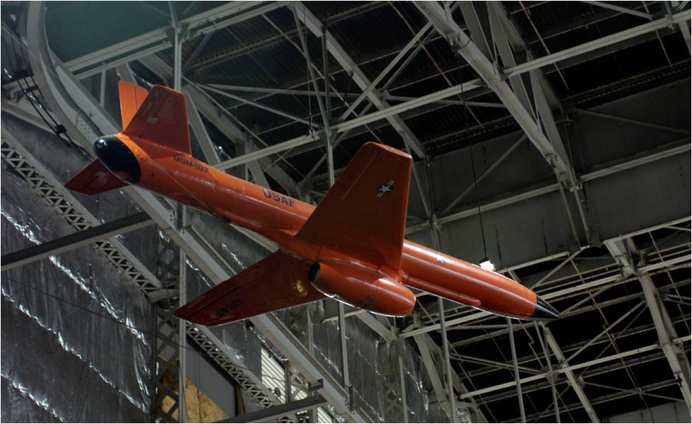 A MQM-107B Streaker in the Southeast Asia War Gallery at the National Museum of the US Air Force. (Photo: US Air Force)