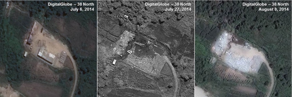 Image rotated. Image © 2014 DigitalGlobe, Inc. All rights reserved. For media licensing options, please contact thirtyeightnorth@gmail.com.