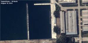 Note: image rotated. Image © 2014 DigitalGlobe, Inc. All rights reserved. For media licensing options, please contact thirtyeightnorth@gmail.com.