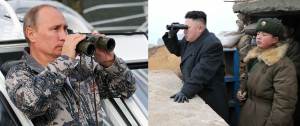 Putin and Kim Jong Un: is a summit on the horizon? Photo (left): ITAR-TASS; (right): KCNA.