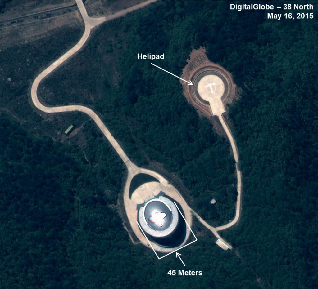 Note: image rotated. Image © 2015 DigitalGlobe, Inc. All rights reserved. For media licensing options, please contact thirtyeightnorth@gmail.com.