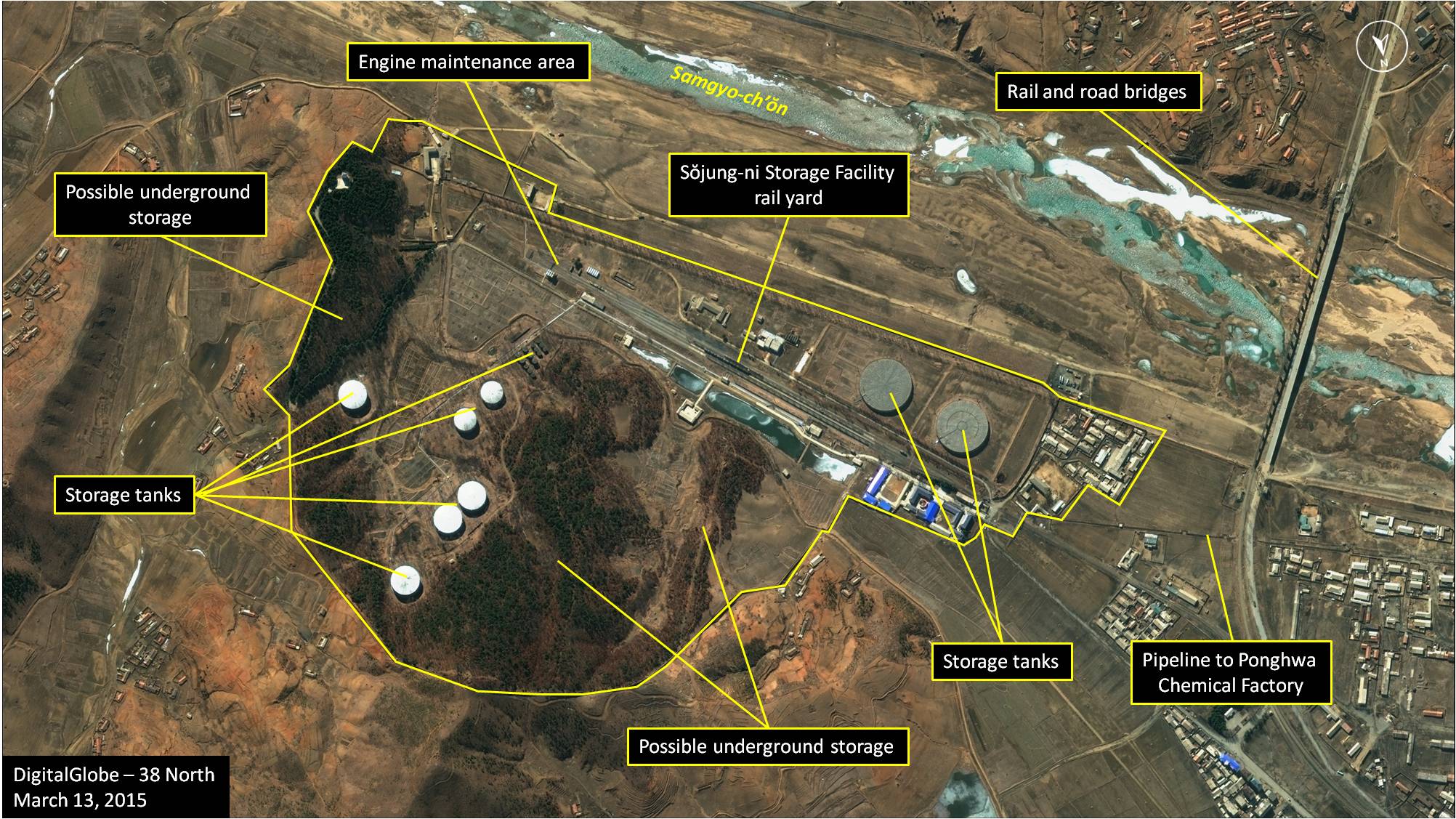North Korea’s Ponghwa Chemical Factory