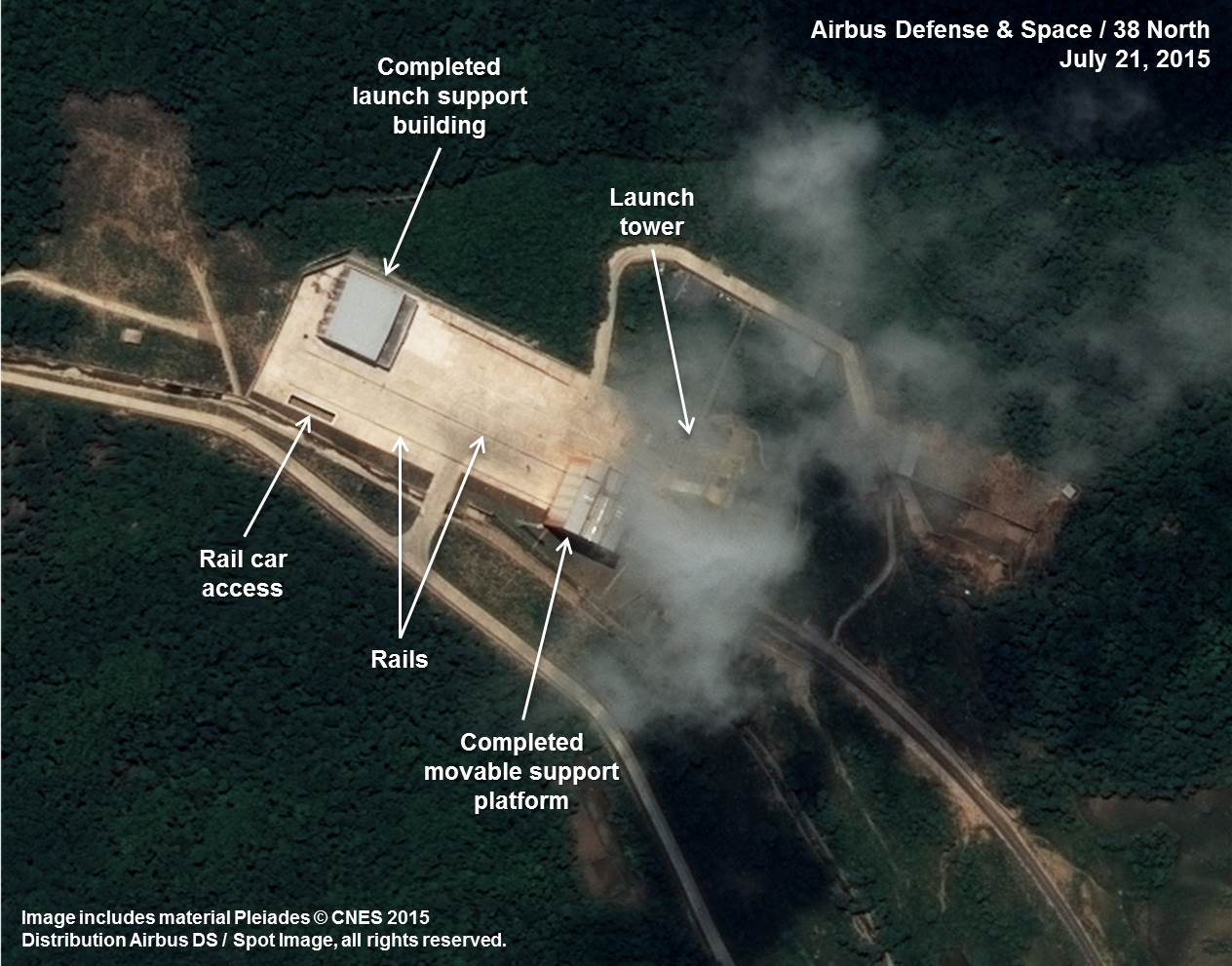 North Korea: Sohae Facility Ready to Support Future SLV Launch; Preparations for Engine Testing Identified