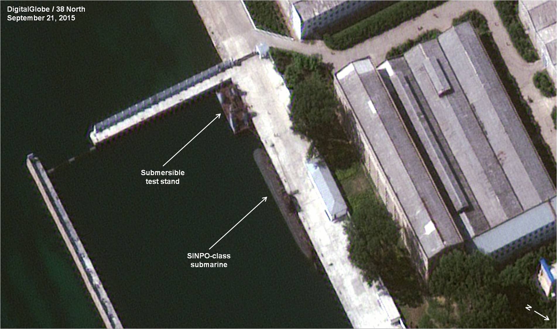 North Korea: Development of Submarine-Launched Ballistic Missile Continues