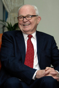 Stephen Bosworth as US Special Envoy for North Korea, pictured in 2009.