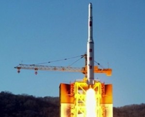 North Korea launched a satellite on Feb 7, causing outrage in the international community. Photo: KCTV