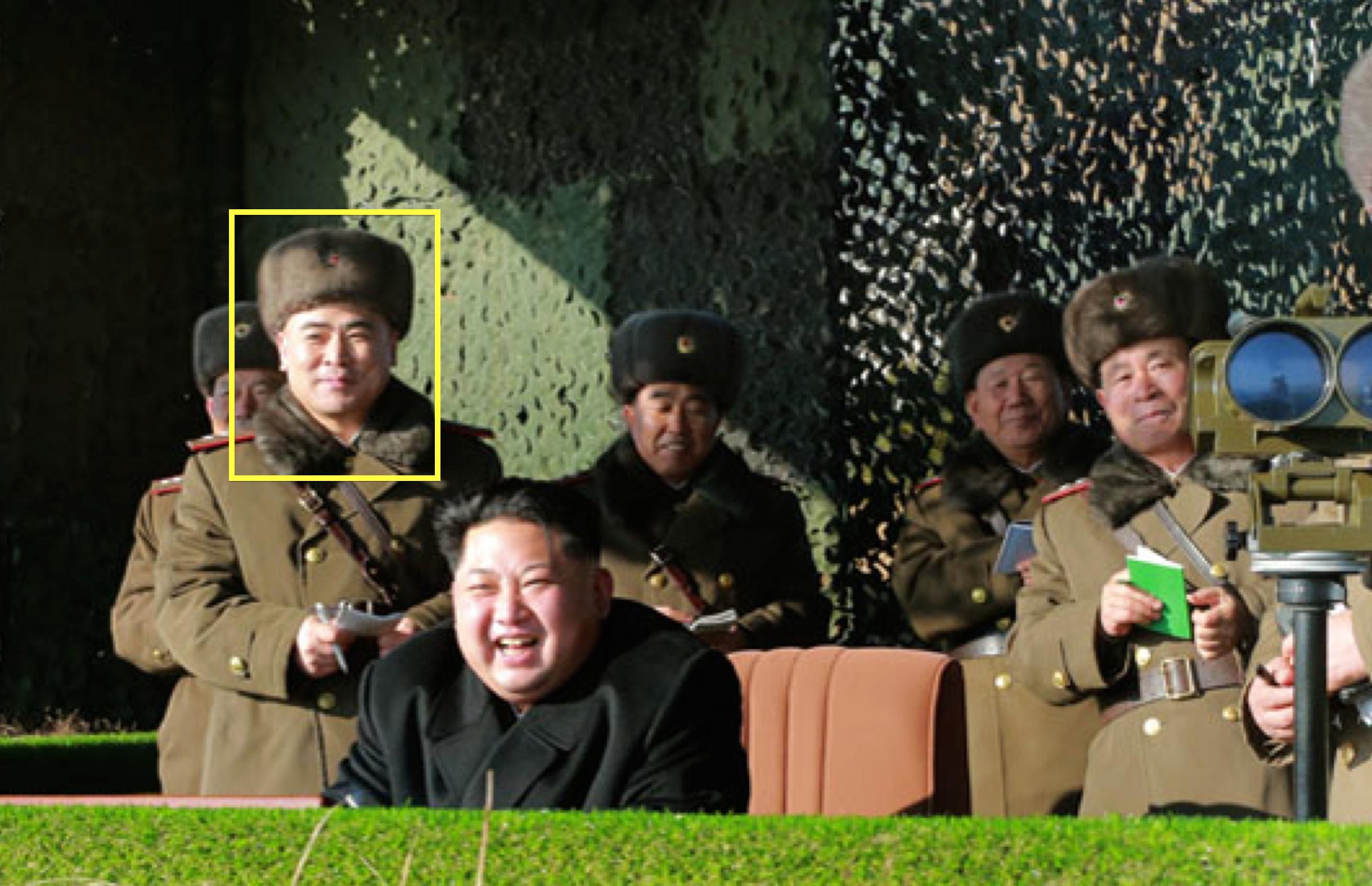 Rim Kwang Il attends military exercises with Kim Jong Un in January 2016. (Photo: KCNA)