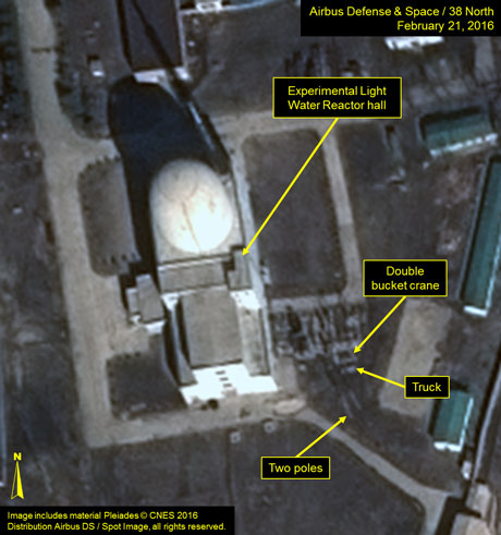 Suspicious Activity at Yongbyon Radiochemical Laboratory; Progress Towards Completing the Experimental Light Water Reactor
