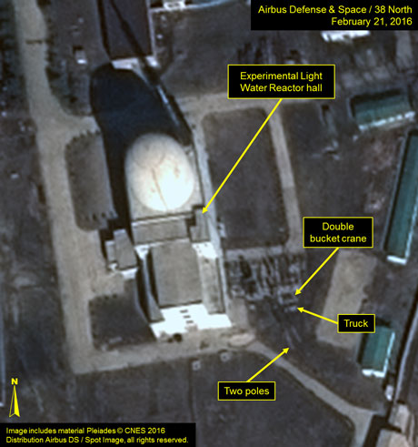 Suspicious Activity at Yongbyon Radiochemical Laboratory; Progress Towards Completing the Experimental Light Water Reactor