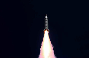 North Korea's Bukkeukseong-1 test demonstrates longest range thus far. (Photo: Rodong Sinmun)