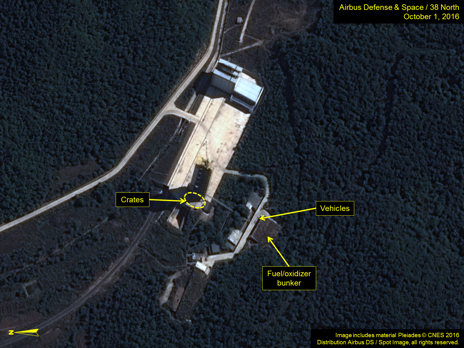 North Korea’s Sohae Launch Facility: Activity at Launch Pad and Rocket Engine Test Area